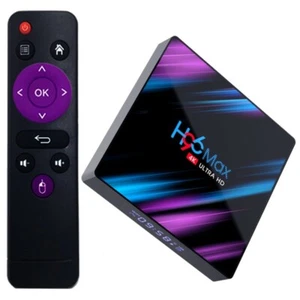 H96 MAX Quad Core 16GB/32GB/64GB TV Box Android 10 Dual WIFI HD Media Player UK - Picture 1 of 20