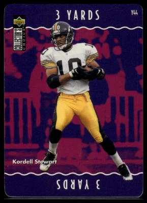 1996 Collector's Choice Update #Y44 Kordell Stewart You Make The Play - Image 1 of 2