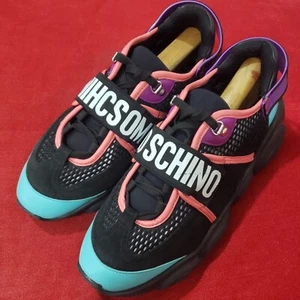 Moschino Couture Teddy Shoes Fluo Sneakers Trainers Shoes Sneakers 46 - Picture 1 of 19
