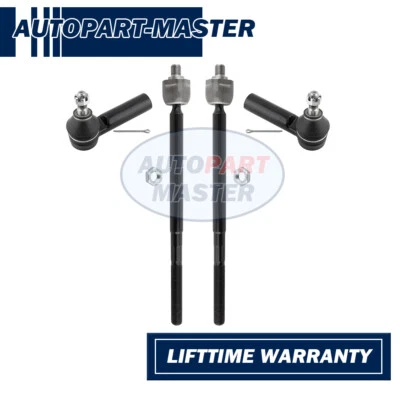 Juego de kit de extremo de barra de amarre interior y exterior delantero para Cadillac Escalade ESV EXT 2007-2014 Foto 1 de 4