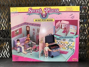 Difícil de Encontrar Vintage 1990 Galoob Lugares Secretos Salas de Juegos Secretos Sala Patio (C1) - Imagen 1 de 11