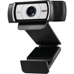 Logitech C930E Full HD-Webcam 1920 x 1080 Pixel Standfuß, Klemm-Halterung - Bild 1 von 4
