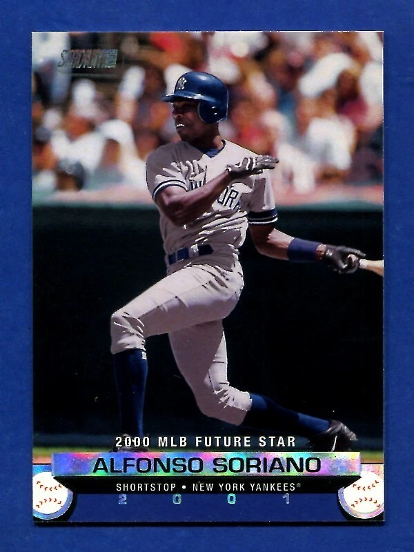2001 STADIUM CLUB #182 ALFONSO SORIANO MT - Image 1 of 1