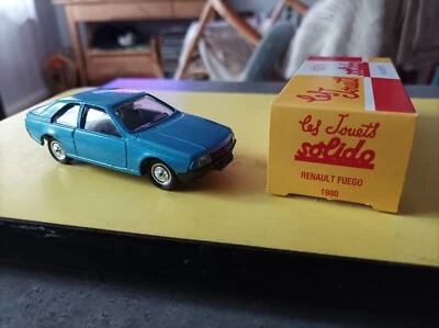 RENAULT FUEGO 1980 SOLIDO 1/43 AVEC BOÎTE  - Photo 1/4