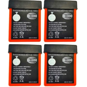 US 4pcs HBC Remote Control Battery BA223030 3.6V 2.1Ah for Crane Remote Control - Picture 1 of 9