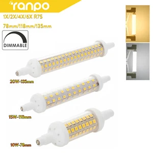 1X 6X 220V Dimmable R7S J78 J118 J135 20W LED Flood Light Replaces Halogen Lamp - Picture 1 of 16
