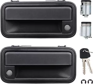 Exterior Front Door Handle w/ Lock Cylinder for Chevrolet 88-94 C1500 GMC K1500 - Bild 1 von 3