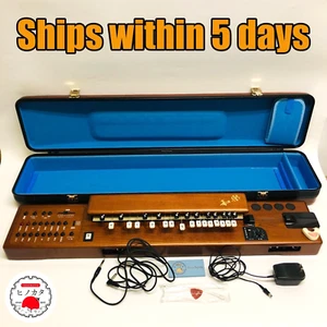 Suzuki WARAKU TES-100 Taishogoto Electric Koto Japanese Harp Instrument Used - Picture 1 of 17