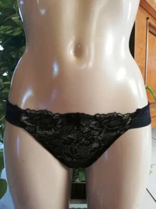 ECLIZIA BY LILLY STRING / TANGA GRÖSSE 38 FARBE SCHWARZ REF E00660 - Bild 1 von 3
