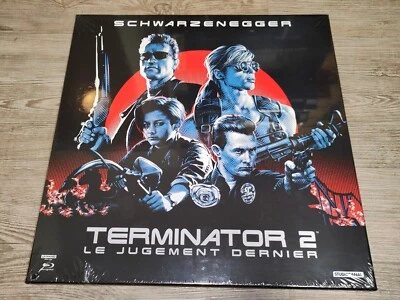 Terminator 2 Judgment Day LP Silber Vinyl 3D UHD 4k BluRay - Limited Edition  - Bild 1 von 2