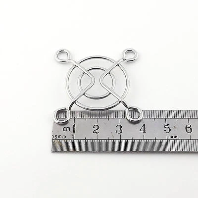 Metal Wire Finger Guard 40mm CPU Fan DC Fan Grill/Guard Protector for PC Silvery - Image 1 of 4
