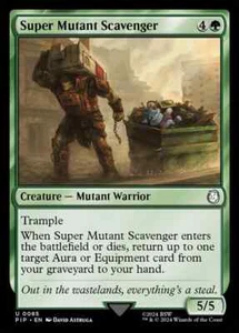 MTG Fallout U Super Mutant Scavenger #0085 - Picture 1 of 1