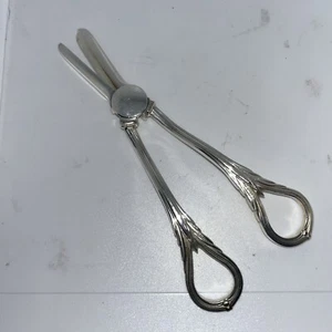 Versilberte Traubenschere Made in England schön in Top Zustand - Bild 1 von 7