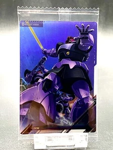 Dom Itajaga Mobile Suits Gundam Visual Art Collection Card No.2 R Bandai Japan - Imagen 1 de 4