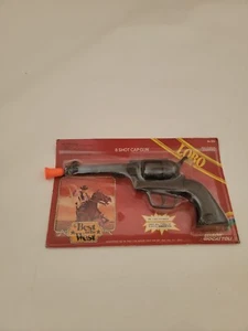 Vintage Lobo Cap Gun by Edison Giocattoli Made in Italy - Picture 1 of 5