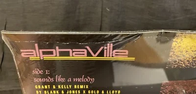 ALPHAVILLE - Sounds Like A Melody 12" Single(Vinyl LP) 2020 Warner NEW / CREASE - Image 1 of 2