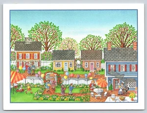 Tarjeta de felicitación artista Linda Kearney David feliz cumpleaños barrio sobre - Imagen 1 de 4