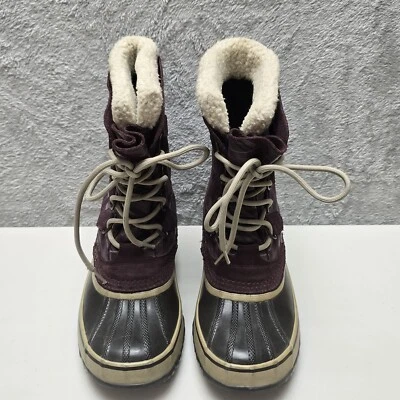 Sorel 1964 PAC шелковицы ботинки 9 водонепроницаемый снег шнурует вверх зимние NL1494-207 - Изображение 1 из 4