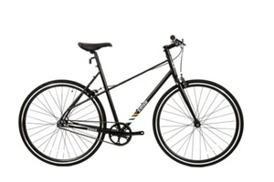 Zega Mixte Single Speed Bicycle CrMo 700 Urban City Commuter Bike Black 10.40 Kg - Picture 1 of 14
