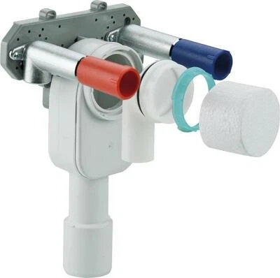 Evenes Escundido Sifone da Incasso a Parete in PP Salvabagno, con