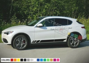 Sticker Stripe bar for Alfa Romeo Stelvio mirror vent cover tune lower coil 2020 - Imagen 1 de 4