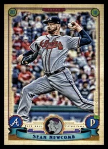 2019 Topps Gypsy Queen #250 Sean Newcomb Atlanta Braves - Picture 1 of 2