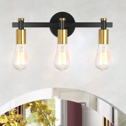 Modern Wall Light For Bedroom Lamp Indoor Outdoor Fixture Gold Black Home Cover