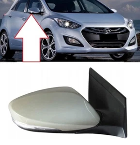 RIGHT SIDE MIRROR WITH TURN SIGNAL INDICATOR LIGHT FITS HYUNDAI I30 2012-2017 - Picture 1 of 3