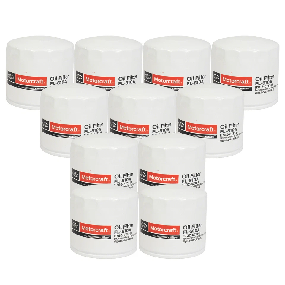 Juego de 11 filtros de aceite de motor Motorcraft OEM para Acura Honda Hyundai Ford Pontiac Foto 1 de 1
