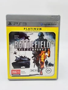 Battlefield Bad Company 2 Ps3 PS3 Playstation 3 Game Rare & Collectable - Picture 1 of 3