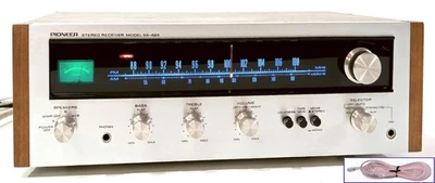 🔥【REVISADO PROFESIONAL】¡Receptor estéreo 24W Pioneer SX-424! ~XSTR/TAPA/LED MODS💥GARANTÍA Foto 1 de 4