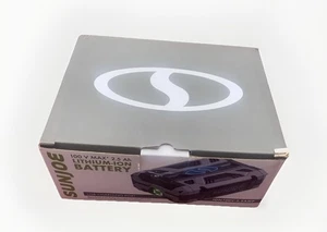 Batería de iones de litio Snow Joe + Sun Joe iON100V-2.5AMP 100V NUEVA - Imagen 1 de 6