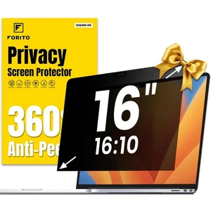 F FORITO 16 cali 16:10 360° Laptop Ochrona prywatności Ekran Ochrona przed podglądaniem i... - Zdjęcie 1 z 7