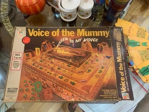 1971 Milton Bradley Voice of the Mummy Red Jewels UNTESTED READ - Picture 1 of 24
