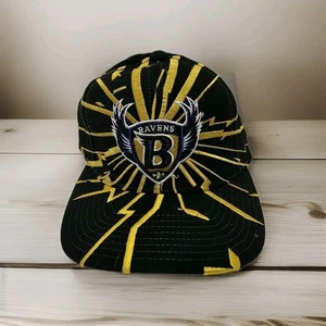 Vintage Baltimore Ravens Proline Starter Shatter Shockwave Snapback Hat Cap. VG - Picture 1 of 10