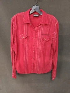 Harley Davidson Snap Langarmshirt rot Größe XL - Bild 1 von 11