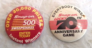 Botones de convención de distribuidor a presión folleto del 70 aniversario - Imagen 1 de 2