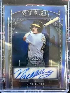 NICK KURTZ 2024 Hoja Trinidad Prismático Azul Acero 5/10 RC Auto Atletismo - Imagen 1 de 2