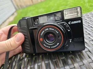 Canon Sure Shot AF35M II Autoboy 2 35mm Film Camera 38mm f/2.8 Film Tested! - Picture 1 of 14