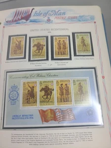 SELLOS CONMEMORATIVOS AS BLANCO "ISLA DE MAN" AÑOS 70-90 APROXIMADAMENTE 800 SELLOS - Imagen 1 de 24