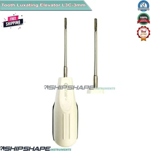 Dental Luxating Elevator Oral Surgery Tooth Loosening Surgicl Extraction L3C-3mm - Picture 1 of 8