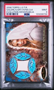 Topps Lord of the Rings Evolution Authentic Movie Memorabilia Galadriel - PSA 9! - Picture 1 of 2