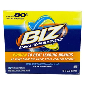 Detergente eliminador de manchas y olores Biz, 50 OZ - Imagen 1 de 3