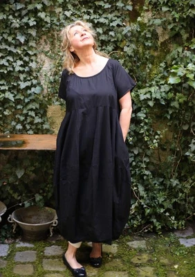 Privatsachen - Lagenlook KLEID EFFORTSCHRITT Gr 42 bis 54 - schwarz - Bild 1 von 4