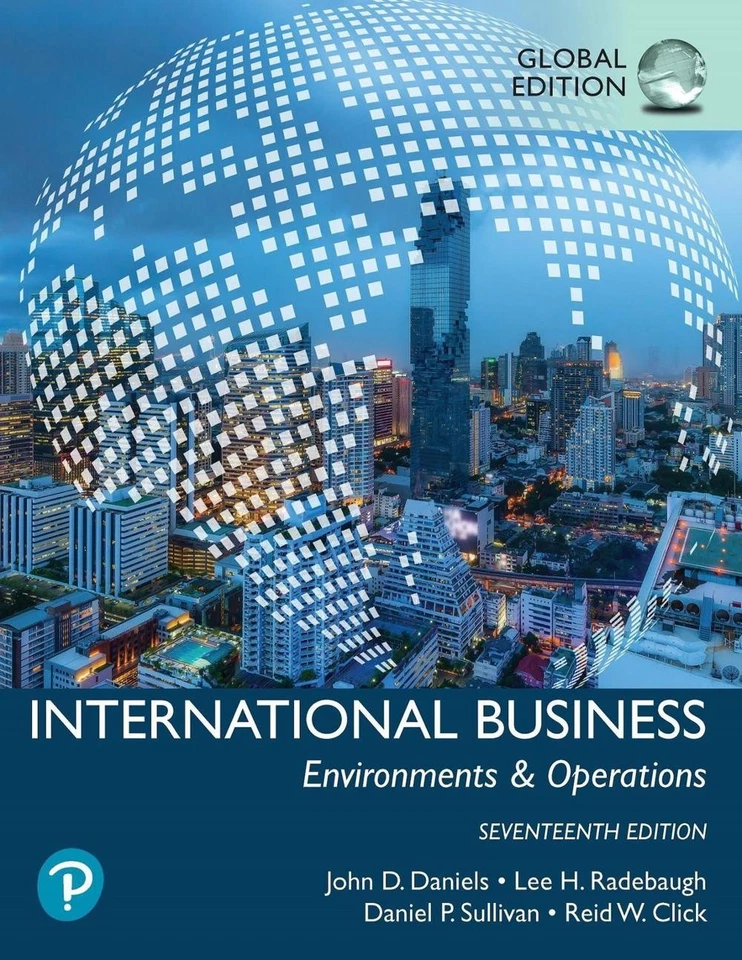 International Business, Global Edition 17th Edition by John Daniels Paperback Bo - Image 1 of 1