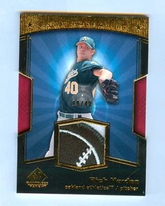 RICH HARDEN 2004 SP GAME USED A'S LOGO PATCH #/40 1/1 - Picture 1 of 1