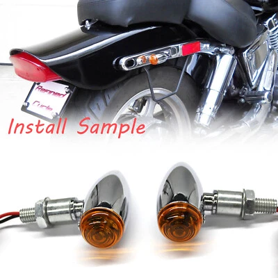 For Honda Shadow Spirit 750 Aero 750 Motorcycle Bike  Turn Signal Blinker Lig - Image 1 of 4