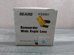 Vintage Sears Camcorder Weitwinkel Len 57-53951 - Bild 1 von 2