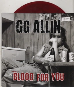 GG ALLIN Blood for You 7" VINYL w/PS PUNK ROCK Red Vinyl - Picture 1 of 1