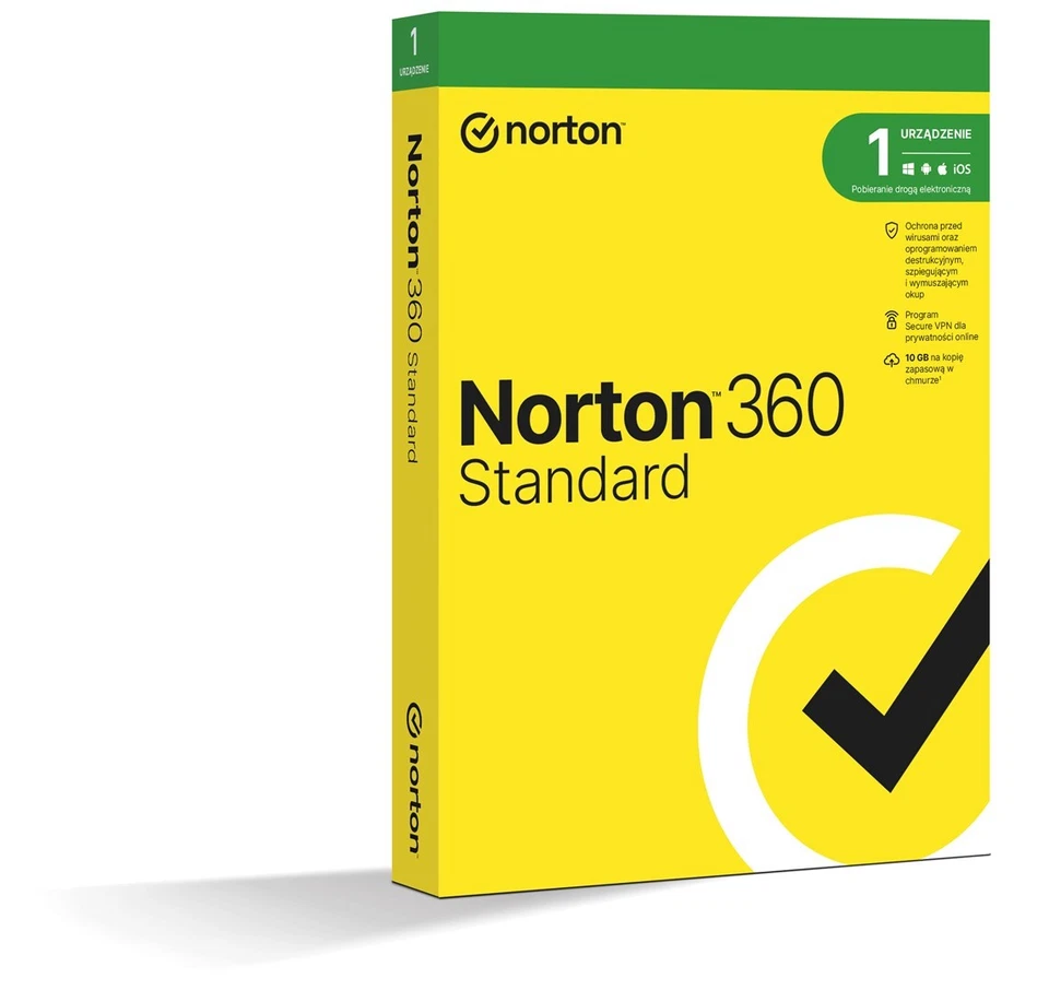  Norton 360 Standard 10D/36M ESD Symantec - Bild 1 von 1